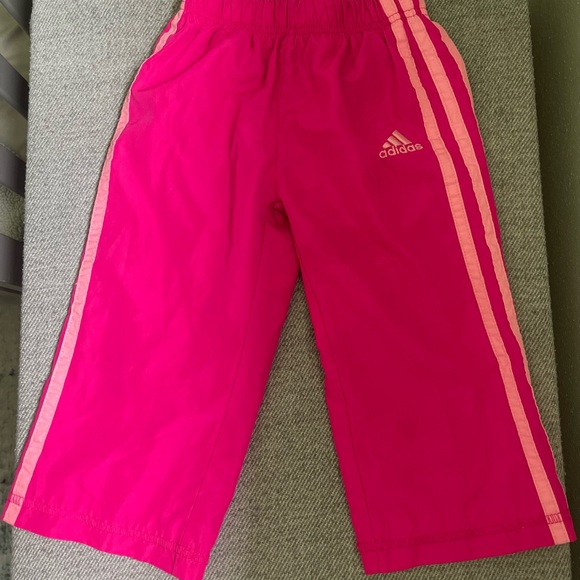 Pink ADIDAS Pants For Toddler Girls Size 2T - Picture 1 of 8